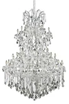 Elegant Lighting 2800G54/RC Maria Theresa 61 54"W Crystal - Chrome. Fixed Price $7422.00.