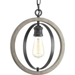 Progress Lighting P500092 Graphite Conestee Single 12"W Pendant. Fixed Price $189.99.