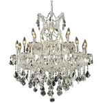 Elegant Lighting 2800D30C/RC Maria Theresa Mini Chandelier Chrome. Fixed Price $1878.00.