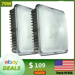 Wyzm 2 Pack Led Canopy 70W Gas Station Carport Ceiling Lights 5500K White. Fixed Price $88.39.