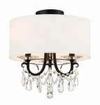 Crystorama Lighting Group 6623-CL-MWP Ceiling Othello Black. Fixed Price $498.00.