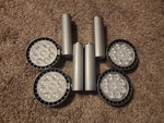 Lot Of 4 - Philips Lightolier LLAB130RFALVA Gray. Fixed Price $210.00.