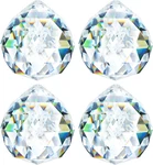 Pack 40MM Clear Crystal Prism Ball Suncatchers Rainbow Pendants Maker, Hanging. Fixed Price $22.99.