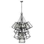 Hinkley Lighting Fulton 13 Large Foyer, Aged Zinc - 3358DZ. Fixed Price $2999.00.