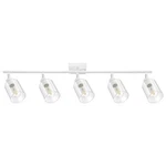 Boostarea White Led 5 Track Lighting Kit Way Ceiling Spot. Fixed Price $141.94.