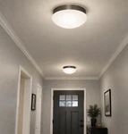Lot Of Kichler 7.5 Brushed Nickel Flush Mount Ceiling Lights (8206NI) New. Fixed Price $18.89.