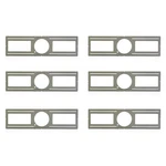 Ohlectric Pack New 26" Flat Rough-in Plate For 4" Models RIP4, Silver. Fixed Price $87.99.