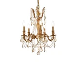 Elegant Lighting 9205D18-GT/RC Rosalia 18"W Crystal Gold. Fixed Price $1262.00.