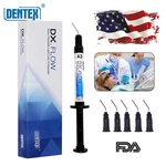 Dental Flowable Medium Light Cure Composite A3 Shade Dentex Dx.flow Usa. Fixed Price $16.95.