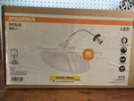 12PK Sylvania RT5/6 Inch 65W Equivalent Retrofit Recessed Led 3000K Dimmable. Fixed Price $49.99.