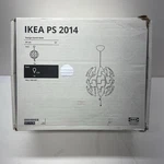 Ikea Ps 2014 Pendant Lamp White & Silver New Open Box 003.114.98. Fixed Price $49.99.
