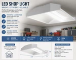 Luminance 2FT. Led Light Bulb Troffer 40W 4400LM 4000K F30006-30. Fixed Price $14.99.