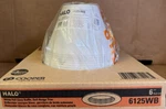 Halo 6125WB 6-INCH Full Cone Matte White Recessed Coilex Baffle Light Trim New. Fixed Price $8.99.