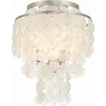 Crystorama BRI-3003-SA Brielle Flush Mount Antique Silver. Fixed Price $270.00.