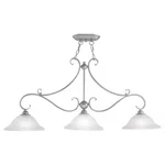 Vaxcel PD35413BN Monrovia 3L Nickel Linear Chandelier Island Pendant Light. Fixed Price $391.99.
