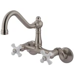 Kingston Brass Vintage Double Handle Wall Mount Kitchen Faucet. Fixed Price $239.17.