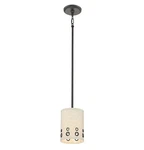 Quoizel LWS3233C1 Park Avenue Mini Pendant, 1-LIGHT 100WATTS, Brushed Nickel. Fixed Price $23.40.
