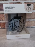 Locker Style By U Brands Magnetic Led Black Metal Prism Light Decoration New. Fixed Price $10.99.