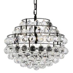 Elegant Lighting 1106D16 Savannah 3 16"W Crystal Pendant. Fixed Price $170.00.