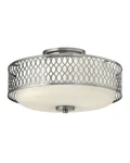 Hinkley Lighting 53241 Indoor Semi-flush Ceiling Fixture Nickel. Fixed Price $171.07.