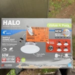 Halo 4IN Recessed Selectable Baffle Downlight (4-PACK) LT4069FS1EWHR4PK. Fixed Price $26.99.
