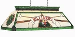 Ram Pool Table Lights Billiards Lighting Cf Green Three 4 Bulb Stained Glass. Fixed Price $847.00.