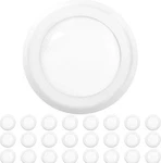 Sunco Lighting (LB-RTR6DS-4K-24PK) Flush Mount Led Disk Pieces, White. Fixed Price $59.99.