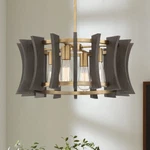 Quoizel Cordelia Aged Brass Chandelier. Fixed Price $477.00.
