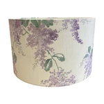 Laura Ashley Mirabelle Pale Iris Fabric Lampshade. Fixed Price $60.09.