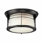 Ciata Lighting Senecaville 2 Weathered Bronze Finish Flush Mount Fixture. Fixed Price $84.78.