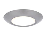 Commercial Electric 11" Brushed Nickel Light W/frosted Glass Shade (2-PACK). Fixed Price $19.47.