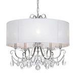 Crystorama Othello Lt Clr Spectra Crystal Chrome Chandelier 6625-CH-CL-SAQ. Fixed Price $1709.99.