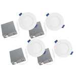 SLDSKB4W4 Slim Disk Recessed Led Lighting Kit (pack Of 4). Fixed Price $84.20.