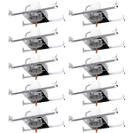 Sunco 10 Pack Inch Can Lights Housing New CONSTRUCTION,TP24 CONNECTOR,120-277V. Fixed Price $175.79.