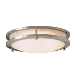 Flaxmere 12 In. Brushed Nickel Dimmable Integrated Led Flush Mount Ceiling Light. Fixed Price $10.07.