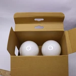 (2-PK) Phillips Globe Led Light Bulb Frosted Dimmable Warm White G25 5W 120V. Fixed Price $12.14.