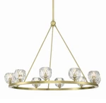 Crystorama Lighting Group ARA-10265 Aragon 36"W Led Brass. Fixed Price $2198.00.
