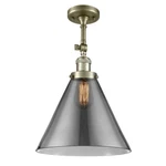 Innovations Xl 19" Semi-flush, Brass/colorful Cone 201F-AB-G43-L-LED. Fixed Price $302.72.