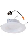 Feit Electric 5/6 In. White Retrofit Recessed Trim Dimmable Downlight. Fixed Price $23.32.