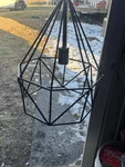 Q2 Lighting Squared Chandelier. Fixed Price $35.00.