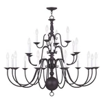 Livex Lighting 5015-07 Williamsburgh Chandelier Bronze. Fixed Price $1199.97.