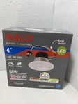 Halo 4 In. Retrofit Ic/non-ic Rated White Selectable Cct Led Recessed Light Kit. Fixed Price $13.39.