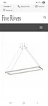 2788.16 Sonneman Stix Rectangle Architectural 30" 6" Led Pendant With.... Fixed Price $699.99.