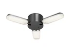Commercial Electric 3-HEAD 8000 Lumen Black Led Garage Shop Light With Remote. Fixed Price $27.98.