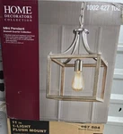 Home Decorators Collection Mini Pendant Ceiling Light 1002 427 106 New. Fixed Price $49.00.
