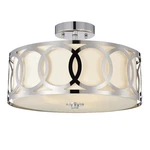 Chloe Lighting Bronx Transitional 3 Chrome Semi-flush Ceiling Fixture.... Fixed Price $80.71.