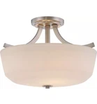 Nuvo Lighting 60/5826 Laguna 15-1/4"W Semi-flush Bowl Nickel. Fixed Price $83.97.