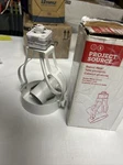 Project Source Track Light Step Head Matte White Finish Swivel. Fixed Price $12.95.