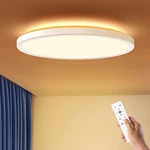 Blnan Dimmable Led Flush Mount Ceiling Light Fixture With Remote Control, 15..... Fixed Price $62.15.