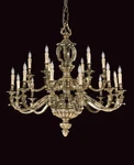 Savoy House True Bronze European Mazzarino 18 Light Chandelier Art Nouveau. Fixed Price $5300.00.